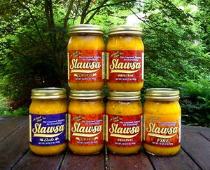 6 Slawsa jars