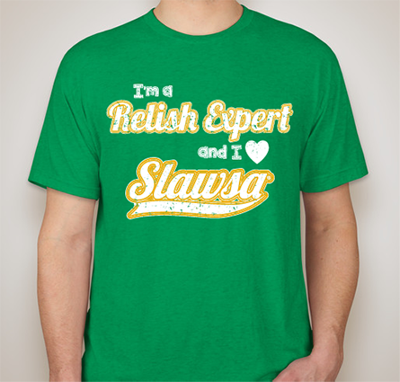 T-Shirt - Men's "Relish Expert" Kelly Green Vintage Tee
